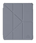 Hipporizz iPad Air 11吋/10.9吋 晶透筆槽防摔殼｜支援磁吸充電、防潑水、智能休眠 大象藍