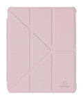 Hipporizz iPad Air 11吋/10.9吋 晶透筆槽防摔殼｜支援磁吸充電、防潑水、智能休眠 火鶴粉