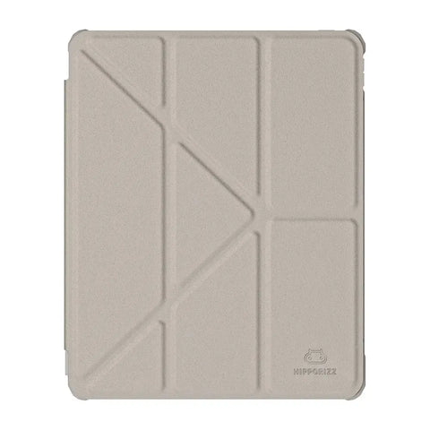 Hipporizz iPad Air 11吋/10.9吋 晶透筆槽防摔殼｜支援磁吸充電、防潑水、智能休眠 星光色