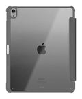 Hipporizz iPad Air 11吋/10.9吋 晶透筆槽防摔殼｜支援磁吸充電、防潑水、智能休眠 深灰