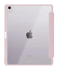 Hipporizz iPad Air 11吋/10.9吋 晶透筆槽防摔殼｜支援磁吸充電、防潑水、智能休眠 火鶴粉