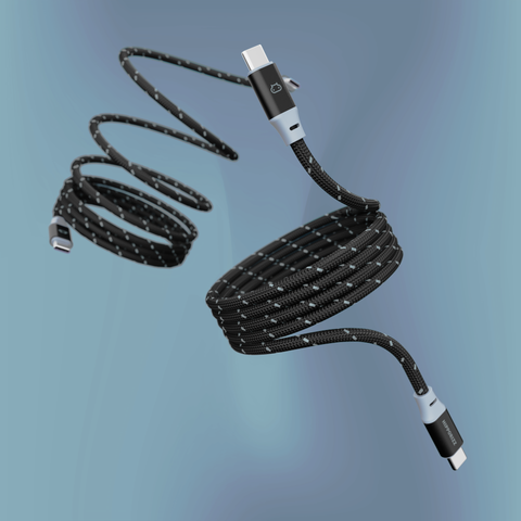 CAVO USB-C 雙色磁吸充電傳輸編織線