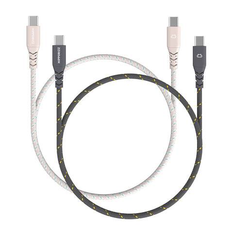 CAVO 1.5米長 高規格優質線芯 完美屏蔽訊息 編織充電傳輸線 60W