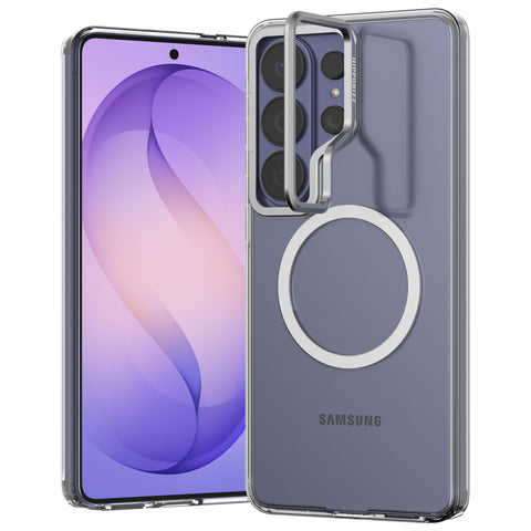 河馬引力 Lucid Clear Pro Mag 超透磁吸支架殼 Samsung Galaxy S26 系列 透明殼