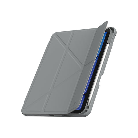 Origo晶透皮紋 筆槽保護殼 iPad Air M2/M3 11吋 / 4th-7th 10.9吋