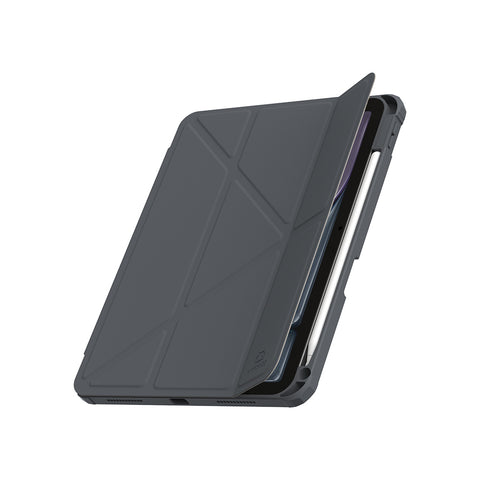 Origo晶透皮紋 筆槽保護殼 iPad Air M2/M3 11吋 / 4th-7th 10.9吋