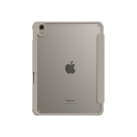 Origo晶透皮紋 筆槽保護殼 iPad Air M2/M3 11吋 / 4th-7th 10.9吋