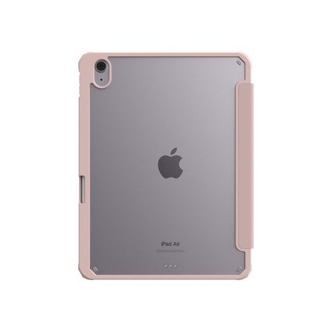 Origo晶透皮紋 筆槽保護殼 iPad Air M2/M3 11吋 / 4th-7th 10.9吋