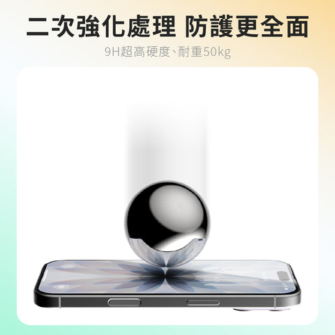 Zircon高透鋼化玻璃螢幕保護貼 - iPhone 17 系列