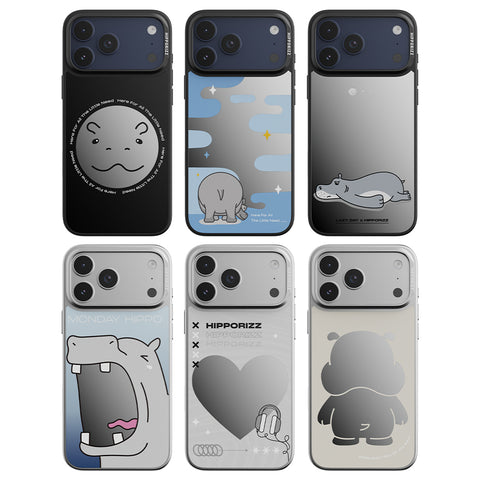 Mirra Magnetic Stand Case 鏡⾯磁吸⽀架殼 iPhone 17 Pro 系列-背影