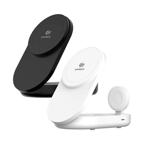 河馬引力 Zeno Qi2.2 25W 三合一折疊無線充電座
