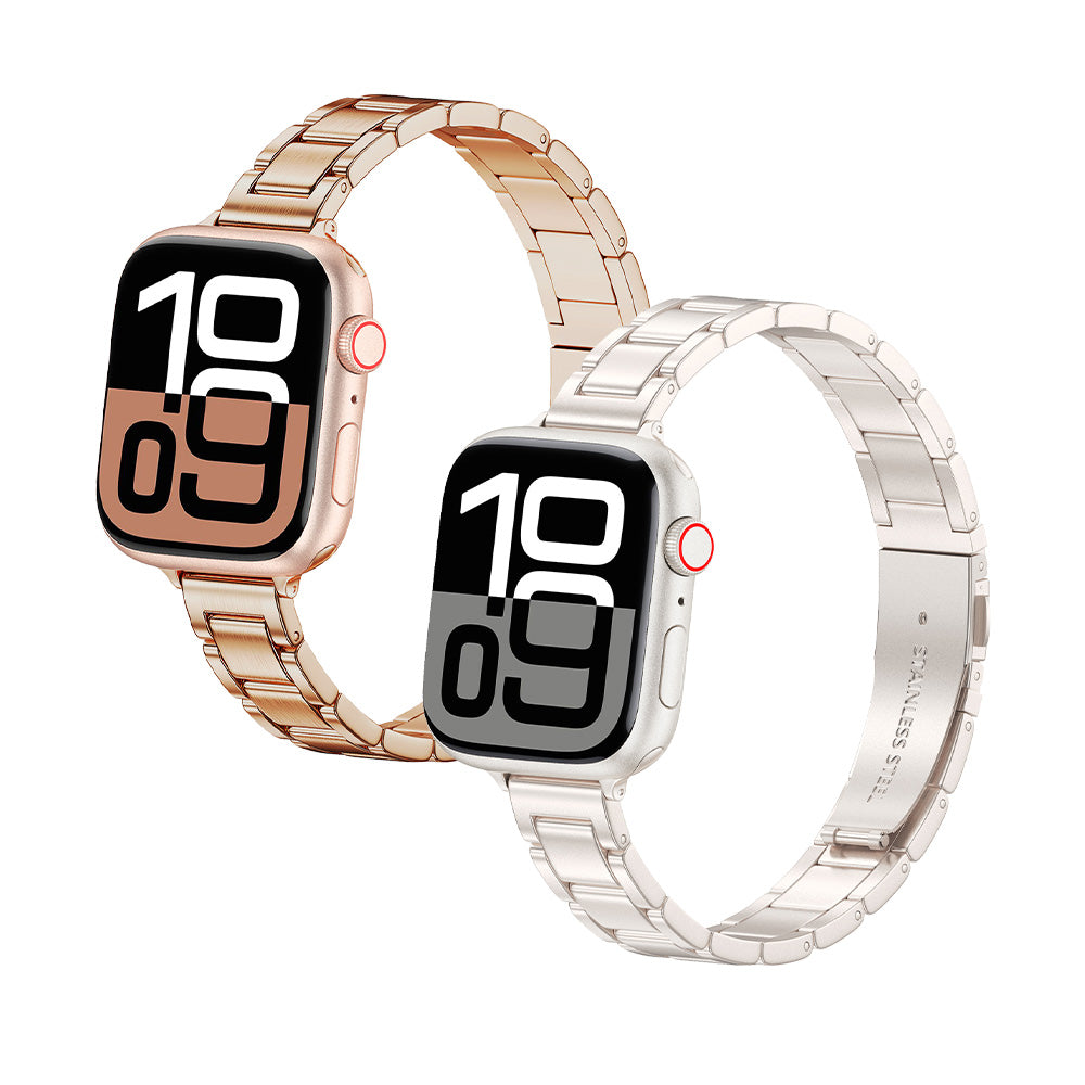 Hipporizz | Glint Stainless Steel Band for Apple Watch (42/44/45