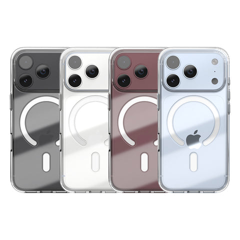 河馬引力 Lucid Clear Mag 超透磁吸殼 iPhone 18/17 Pro 系列-透明