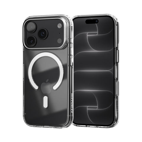 河馬引力 Lucid Clear Mag Stand 超透磁吸支架殼 iPhone 18/17 Pro 系列-透明支架