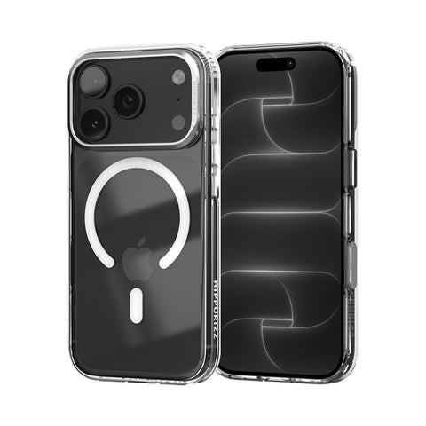 河馬引力 Lucid Clear Mag Stand 超透磁吸支架殼 iPhone 18/17 Pro 系列-透明支架