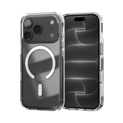 河馬引力 Lucid Clear Mag 超透磁吸殼 iPhone 18/17 Pro 系列-透明