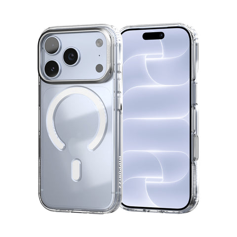 河馬引力 Lucid Clear Mag Stand 超透磁吸支架殼 iPhone 18/17 Pro 系列-透明支架