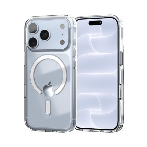 河馬引力 Lucid Clear Mag 超透磁吸殼 iPhone 18/17 Pro 系列-透明