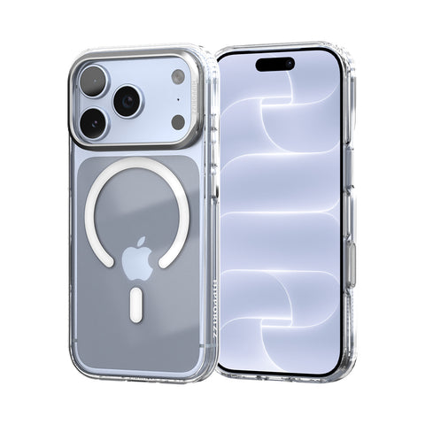 河馬引力 Lucid Clear Mag Stand 超透磁吸支架殼 iPhone 18/17 Pro 系列-透明支架