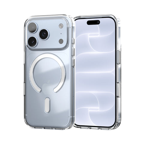 河馬引力 Lucid Clear Mag 超透磁吸殼 iPhone 18/17 Pro 系列-透明