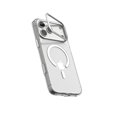 河馬引力 Lucid Clear Mag Stand 超透磁吸支架殼 iPhone 18 Pro 系列-透明支架 iPhone 18 Pro Max 主圖 2