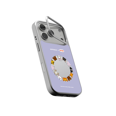 河馬引力 x emoji Mirra 鏡面磁吸支架殼 iPhone 18 Pro 系列-動物 iPhone 18 Pro 主圖 2