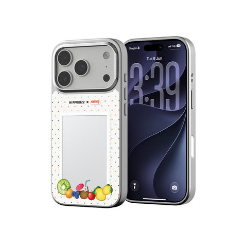 河馬引力 x emoji Mirra 鏡面磁吸支架殼 iPhone 18 Pro 系列-水果 iPhone 18 Pro 主圖 3