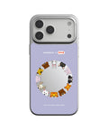 河馬引力 x emoji Mirra 鏡面磁吸支架殼 iPhone 18 Pro 系列-動物 iPhone 18 Pro Max 主圖 1