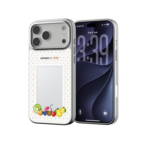 河馬引力 x emoji Mirra 鏡面磁吸支架殼 iPhone 18 Pro 系列-水果 iPhone 18 Pro Max 主圖 3