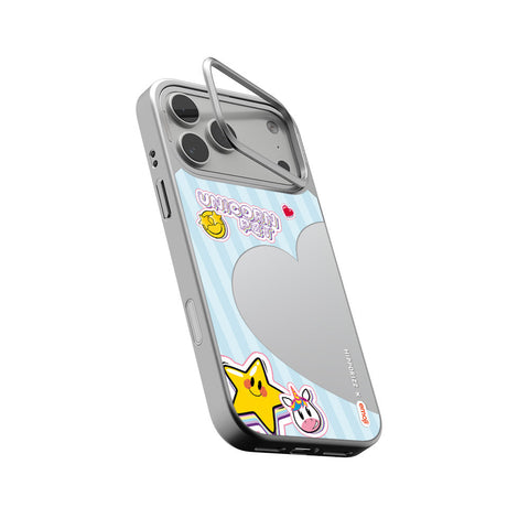 河馬引力 x emoji Mirra 鏡面磁吸支架殼 iPhone 18 Pro 系列-獨角獸 iPhone 18 Pro Max 主圖 2