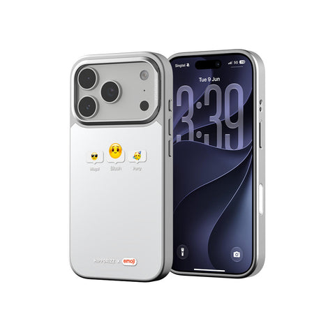 河馬引力 x emoji Mirra 鏡面磁吸支架殼 iPhone 18 Pro 系列-害羞 iPhone 18 Pro 主圖 3