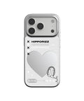 河馬引力 Mirra 鏡面磁吸支架殼 iPhone 18 Pro 愛心 主圖 1