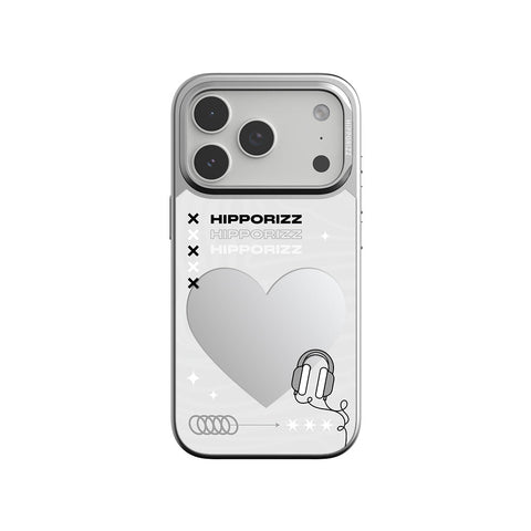 河馬引力 Mirra 鏡面磁吸支架殼 iPhone 18 Pro 愛心 主圖 1