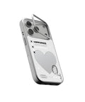 河馬引力 Mirra 鏡面磁吸支架殼 iPhone 18 Pro 愛心 主圖 2