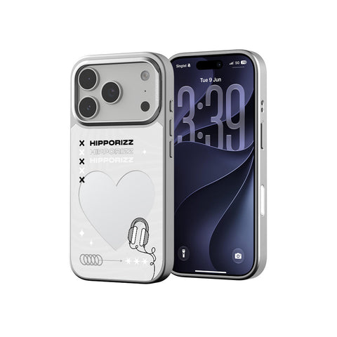 河馬引力 Mirra 鏡面磁吸支架殼 iPhone 18 Pro 愛心 主圖 3
