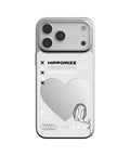 河馬引力 Mirra 鏡面磁吸支架殼 iPhone 18 Pro Max 愛心 主圖 1