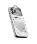 河馬引力 Mirra 鏡面磁吸支架殼 iPhone 18 Pro Max 愛心 主圖 2