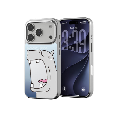 河馬引力 Mirra 鏡面磁吸支架殼 iPhone 18 Pro 哈欠 主圖 3