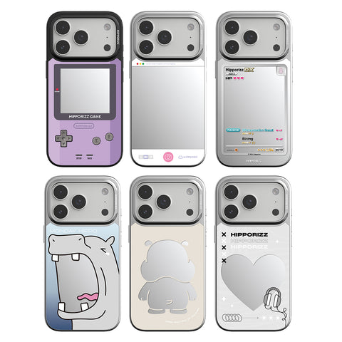 河馬引力 Mirra 鏡面磁吸支架殼 iPhone 18 Pro 系列 全系列款式