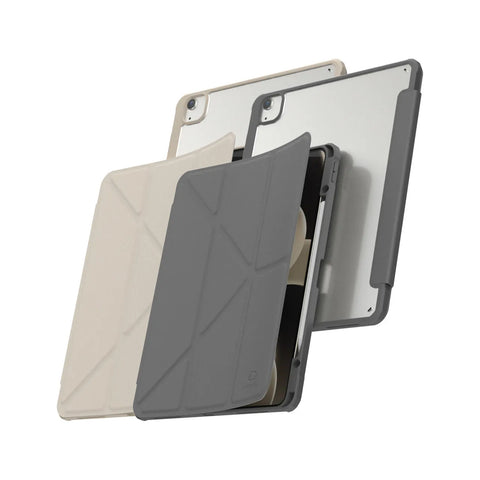 Origo 晶透筆槽防摔殼 iPad Air M2/M3 13 吋 (2024/2025)、iPad Pro 12.9吋 (2020/2021/2022) 共用