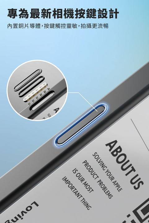 Hipporizz X Maclove Mirra 鏡面磁吸支架殼 iPhone 17 Pro系列-Airdrop 白