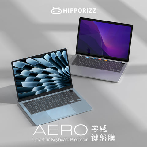 河馬引力 Macbook 系列 Aero 零感鍵盤膜 (Neo / Air / Pro)