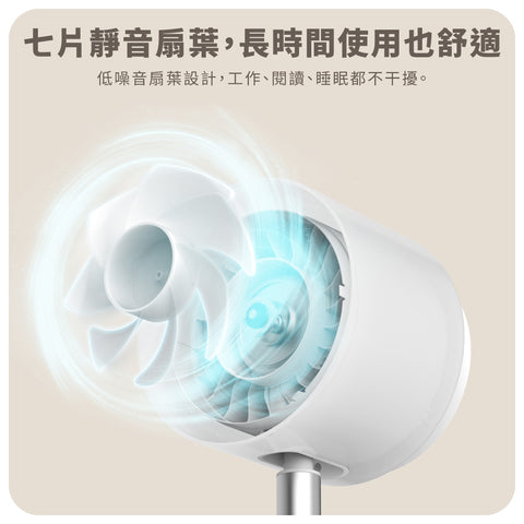 河馬引力 Flow 靜音微光風扇