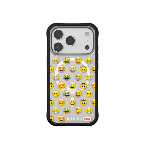 河馬引力 x emoji Swapit 矽膠磁吸保護殼 iPhone 18 Pro 系列-經典 黑 iPhone 18 Pro 主圖 1