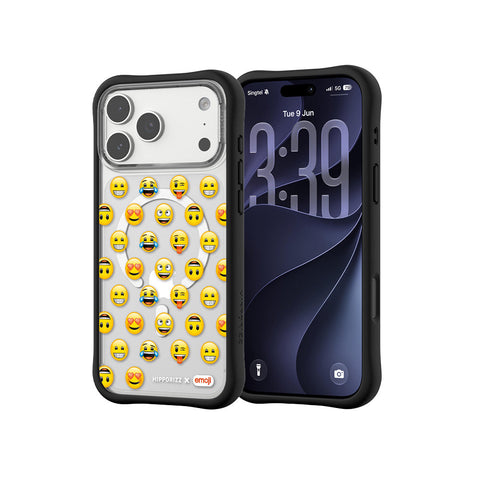 河馬引力 x emoji Swapit 矽膠磁吸保護殼 iPhone 18 Pro 系列-經典 黑 iPhone 18 Pro Max 主圖 3