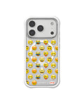 河馬引力 x emoji Swapit 矽膠磁吸保護殼 iPhone 18 Pro 系列-經典 白 iPhone 18 Pro 主圖 1