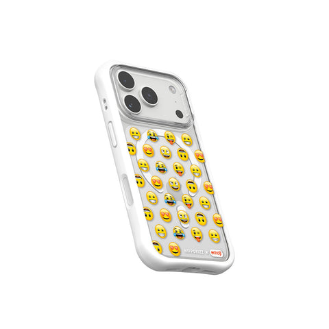 河馬引力 x emoji Swapit 矽膠磁吸保護殼 iPhone 18 Pro 系列-經典 白 iPhone 18 Pro 主圖 2