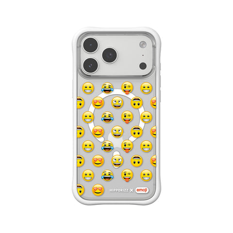 河馬引力 x emoji Swapit 矽膠磁吸保護殼 iPhone 18 Pro 系列-經典 白 iPhone 18 Pro Max 主圖 1