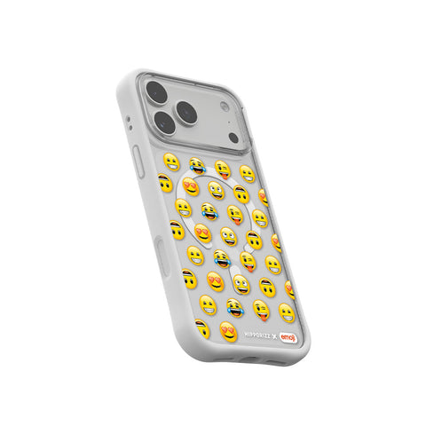 河馬引力 x emoji Swapit 矽膠磁吸保護殼 iPhone 18 Pro 系列-經典 白 iPhone 18 Pro Max 主圖 2