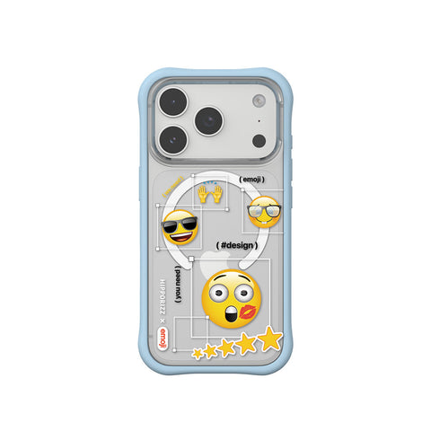 河馬引力 x emoji Swapit 矽膠磁吸保護殼 iPhone 18 Pro 系列-酷蓋 iPhone 18 Pro 主圖 1